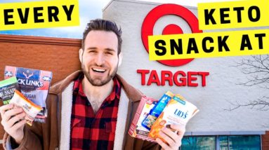 Best  KETO SNACKS at Target RIGHT NOW 2021