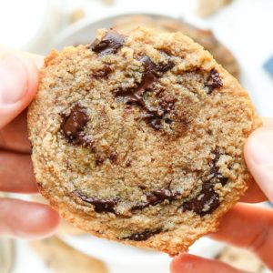 KETO Chocolate Chip Cookies | I Made DISNEY'S Chocolate Chip Cookie Recipe Keto Friendly!!