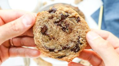 KETO Chocolate Chip Cookies | I Made DISNEY'S Chocolate Chip Cookie Recipe Keto Friendly!!