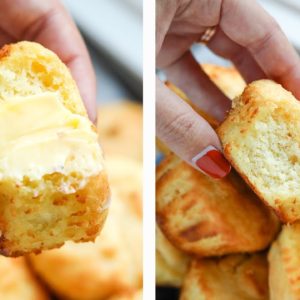Keto Biscuits JUST 5 INGREDIENTS | Buttery Almond Flour Biscuits For Keto
