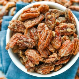 Keto Candied Pecans IN 10 MINUTES | Easy Low Carb Candied Pecans For Keto