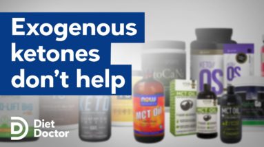 Exogenous ketones DON'T help keto diets with muscle mass