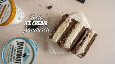 How to Make Keto ICE CREAM Sandwiches