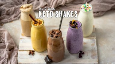 How to Make Keto Shakes - 5 Great Flavors!