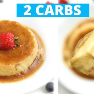 KETO FLAN Only 2 CARBS | The BEST Custard Pudding Flan Recipe For Keto