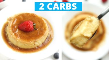 KETO FLAN Only 2 CARBS | The BEST Custard Pudding Flan Recipe For Keto