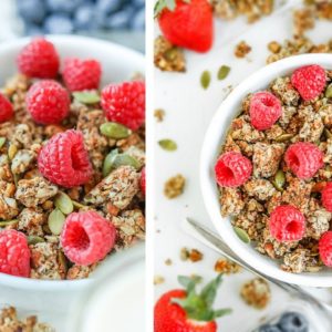 Keto Granola Recipe & 3 Easy Keto Breakfast Ideas To Do With It