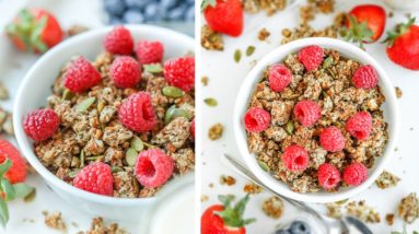 Keto Granola Recipe & 3 Easy Keto Breakfast Ideas To Do With It