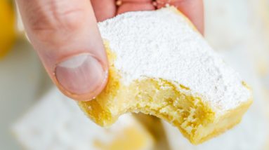 KETO Lemon Bars | One of the BEST Keto Desserts For Summer