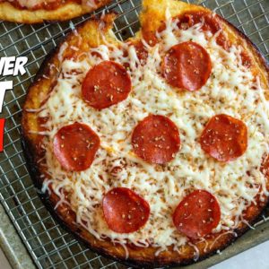 Low Carb Cauliflower Crust Pizza Recipe | New Crust Option!
