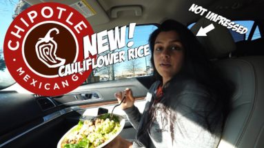 New Chipotle Cauliflower Rice Review! Is It The BEST Keto Option?