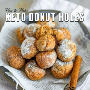 The Best Keto Donuts (Deep Fried)