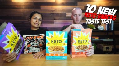 10 NEW Keto Snacks - Taste Test and Review!