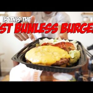 The Search For The BEST Bunless Burger... Must Try This One!