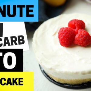 5 Minute Keto Cheesecake Recipe | One of the BEST Easy Low Carb Keto Dessert Recipes You'll Make!