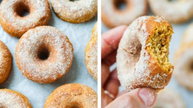 Easy Keto Pumpkin Spice Donuts Recipe | 2 Nets Carbs Each