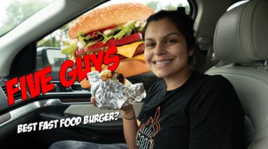 Five Guys Burgers Taste Test... Is it as Good as Everybody Says??