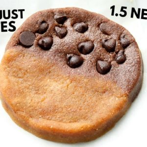 5 MINUTE Keto Chocolate Peanut Butter Cookies Recipe | JUST 1.5g Net Carbs