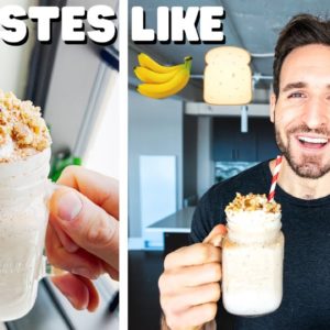 Banana Bread Protein Shake | Low Calorie High Protein Shake