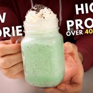 I Made THE BEST Shamrock Shake Recipe For Weight Loss