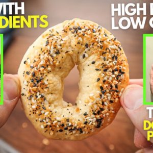I'm Losing Weight Eating THIS Bagel Recipe | LOW CALORIE HIGH PROTEIN